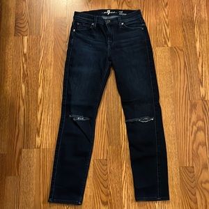 7 For All Mankind Crop Roxanne Jeans